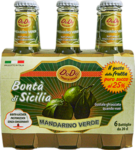 Bibite gassate - Soft drink - Succhi di frutta - Cocktail - Mandarino verde